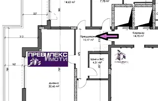 Многостаен апартамент в Пловдив, Каменица 2