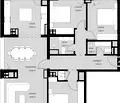 Снимка 3 — Многостаен апартамент в София, Кръстова вада