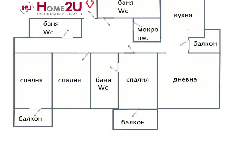 Многостаен апартамент в София, Лозенец
