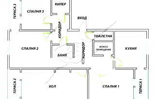 Многостаен апартамент в Бургас, Меден рудник - зона Б
