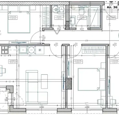 Photo 4 — 4-bedroom apartment in Varna, Mladost 2