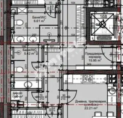 Photo 2 — 4-bedroom apartment in Sofiya, Mladost 4