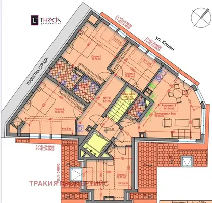 Photo 2 — 4-bedroom apartment in Sofiya, Oborishte