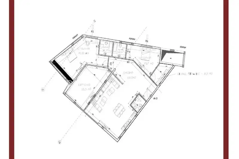 Four-room apartment with Vitosha view in Ovcha kupel, Sofia