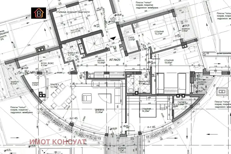 Многостаен апартамент във Враца, Река Лева