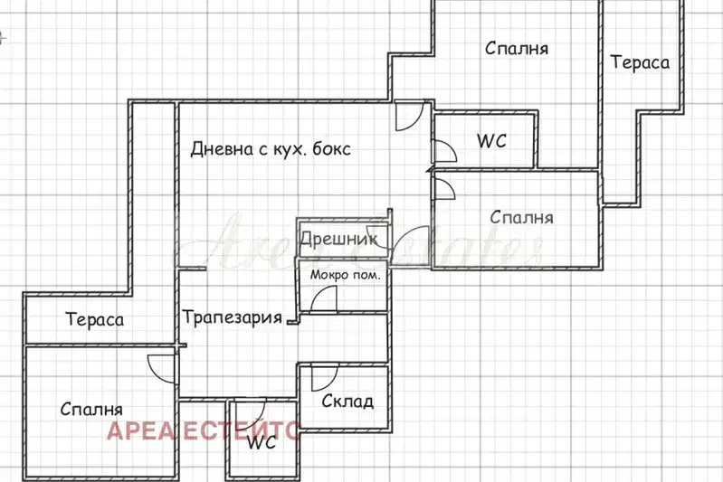 4-bedroom apartment in Burgas, Slaveikov