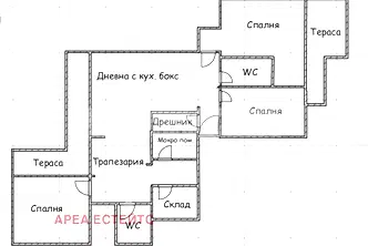 Многостаен апартамент в Бургас, Славейков