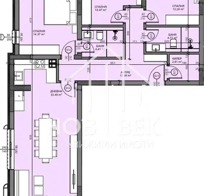 Photo 3 — 4-bedroom apartment in Varna, Vladislav Varnenchik 1