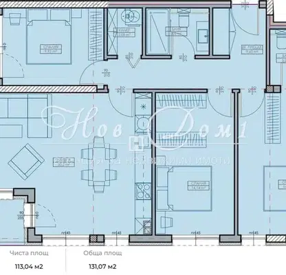Photo 4 — 4-bedroom apartment in Varna, Vyzrajdane 1