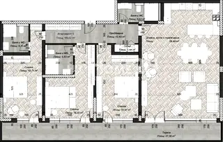 Многостаен апартамент в София, Зона Б-18