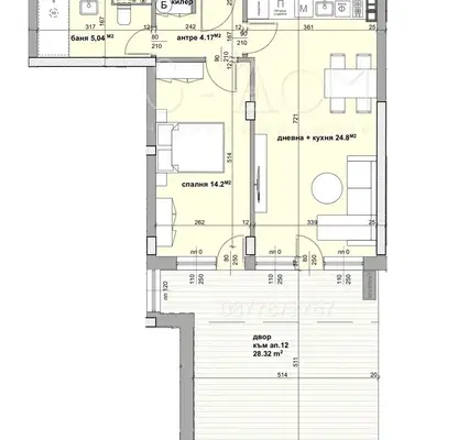Photo 2 — 2-bedroom apartment in Студентско че