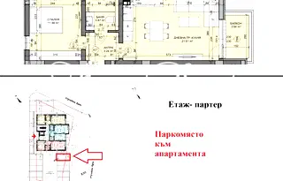 Двустаен апартамент в к.к. Чайка