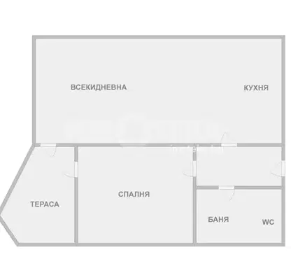 Photo 5 — 2-room apartment with terrace in Asparuhovo, Varna