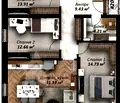 Снимка 3 — Двустаен апартамент в Стара Загора, Аязмото