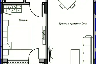 Двустаен апартамент в Стара Загора, Аязмото