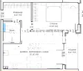 Снимка 2 — Двустаен апартамент в Пловдив, Беломорски