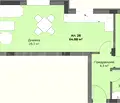 Снимка 3 — Двустаен апартамент в Пловдив, Беломорски