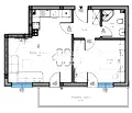 Снимка 3 — Двустаен апартамент в Пловдив, Беломорски