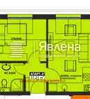 Двустаен апартамент в Бургас, Братя Миладинови