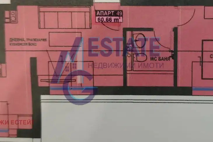 Двустаен апартамент в Бургас, Братя Миладинови