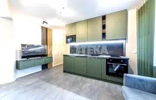 Двустаен апартамент с голяма тераса и морска гледка в Бриз, Варна