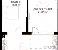 Снимка 2 — Двустаен апартамент във Варна, Бриз