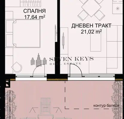Photo 2 — 2-bedroom apartment in Varna, Briz
