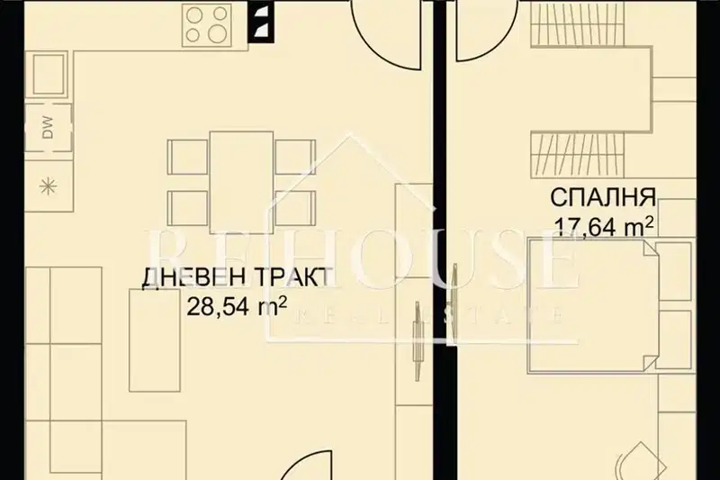 Двустаен апартамент във Варна, Бриз