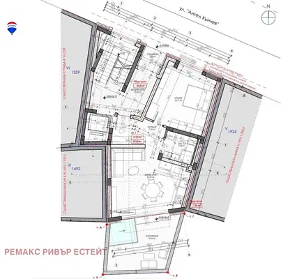 Снимка 3 — Двустаен апартамент в Русе, Център
