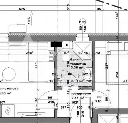 Photo 4 — Two-room apartment in Center, Stara Zagora with elevator