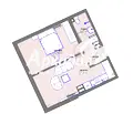 Снимка 3 — Двустаен апартамент в Пловдив, Център