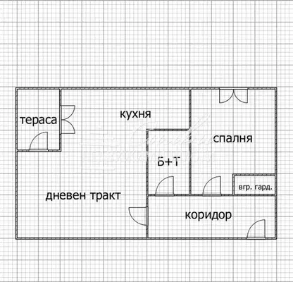 Снимка 4 — Двустаен апартамент в Шумен, Център
