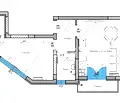 Снимка 2 — Двустаен апартамент в Пловдив, Център