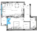 Снимка 2 — Двустаен апартамент в Пловдив, Център