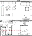 Двустаен апартамент в София, Център