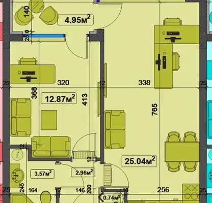 Photo 4 — 2-bedroom apartment in Varna, Chaika