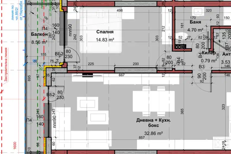 2-bedroom apartment in Varna, Cveten Kvartal