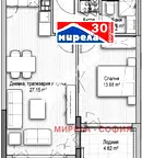 Двустаен апартамент в София, Дианабад