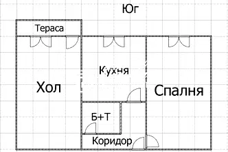 Двустаен апартамент в Шумен, Добруджански