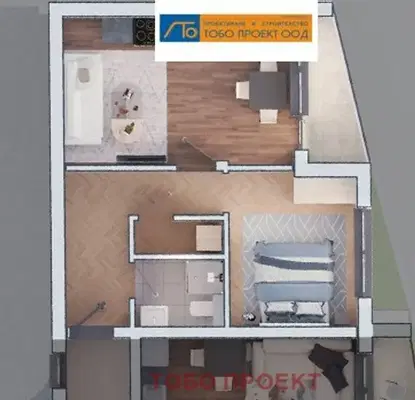 Photo 2 — 2-bedroom apartment in Sofiya, Drujba 2