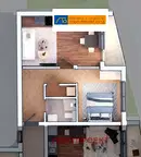 Двустаен апартамент в София, Дружба 2