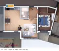 Снимка 2 — Двустаен апартамент в София, Дружба 2