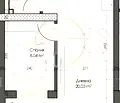 Снимка 4 — Двустаен апартамент в Пловдив, Гагарин