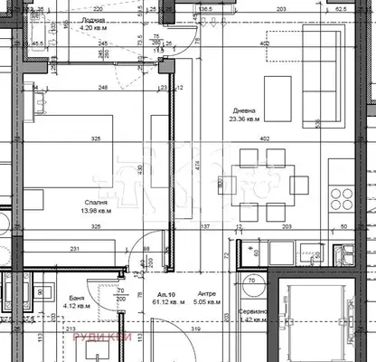 Photo 2 — 2-bedroom apartment in Varna, Galata