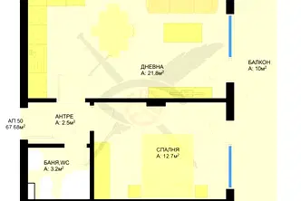 Двустаен апартамент във Варна, Гранд Мол