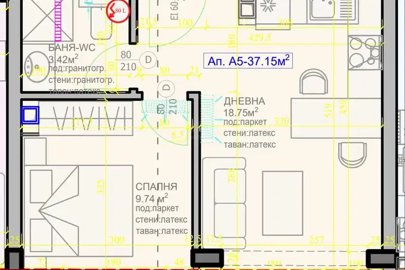 2-bedroom apartment in Varna, Grycka Mahala
