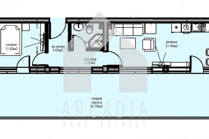 2-bedroom apartment in Plovdiv, Hristo Smirnenski