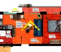 Снимка 3 — Двустаен апартамент в Пловдив, Христо Смирненски