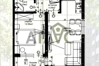 Двустаен апартамент в Пловдив, Христо Смирненски