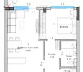Снимка 2 — Двустаен апартамент в Пловдив, Христо Смирненски